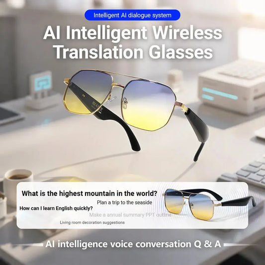 AI Smart Translation Glasses for Travel, Business & Learning smarthub