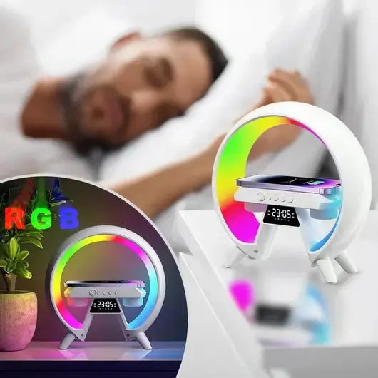 LED WIRELESS CHARGING SPEAKER smarthub
